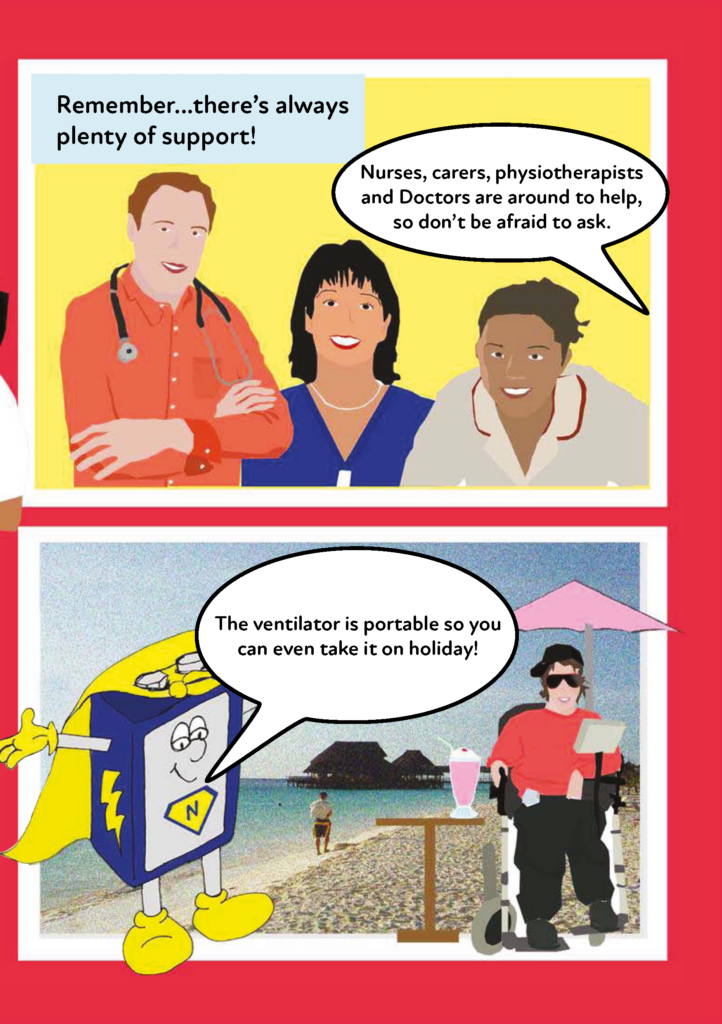 An image showing page five of the leaflet.