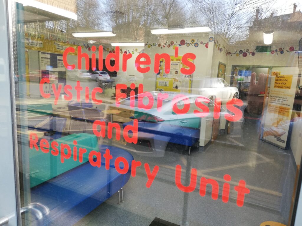childrens cystic fibrosis and respiratory unit