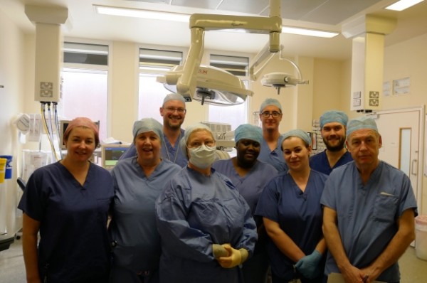 Urology theatres team