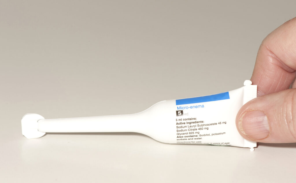 Photograph of Microenemas.