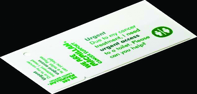 An image of the Macmillan toilet card.