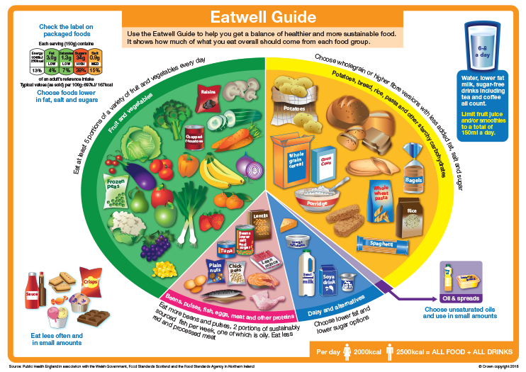 Image of the Eatwell Guide.