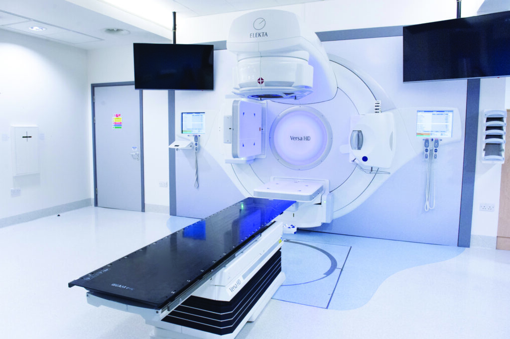 An image of the linear accelerator.