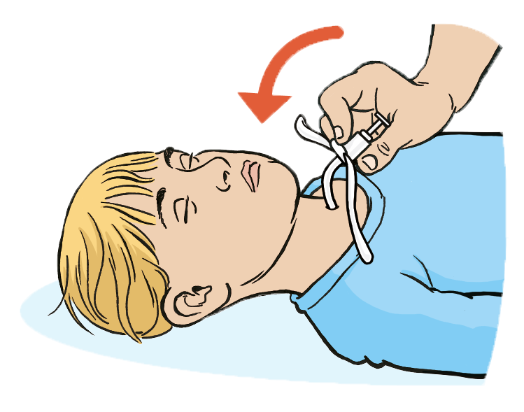 An image showing inserting a new tube.