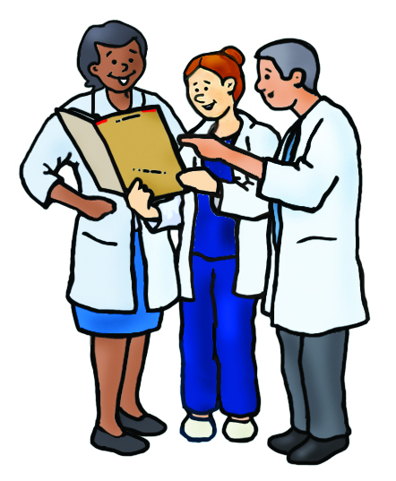 Staff reading records