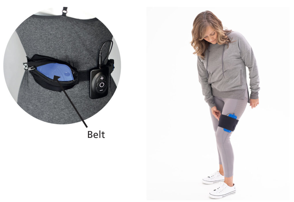 Images of the external component (battery)
