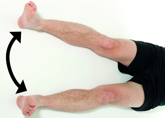 Photograph showing the 'Hip Slide' exercise.