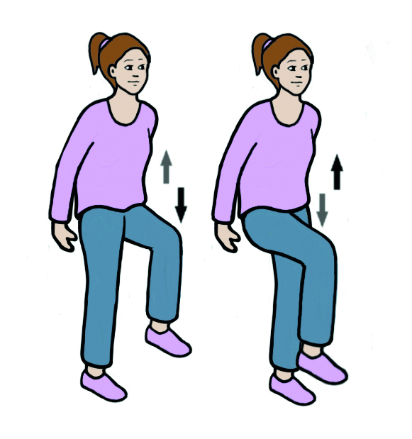 Image showing the 'pulse raiser' exercise.