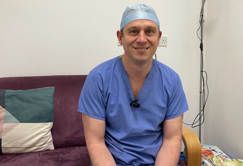 Adam Barlow, consultant transplant surgeon at Leeds Teaching Hospitals