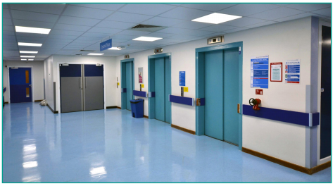 Gledhow Gauntlet Loop From J82 - As you get to the end of the bridge and enter Chancellor wing, you shall see some lifts on the right. Take the lift to the ground floor.