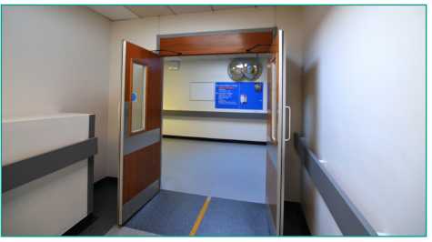 Gledhow Gauntlet Inside From J46 or J47 - Walk up the ramp and turn left at the top and follow the corridor as it later turns right.