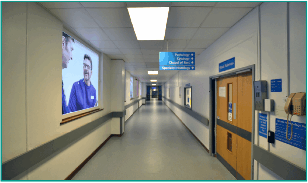 Bexley Route Inside From J46 or J47. Step 6. Head straight on down the corridor, it begins to go downhill.
