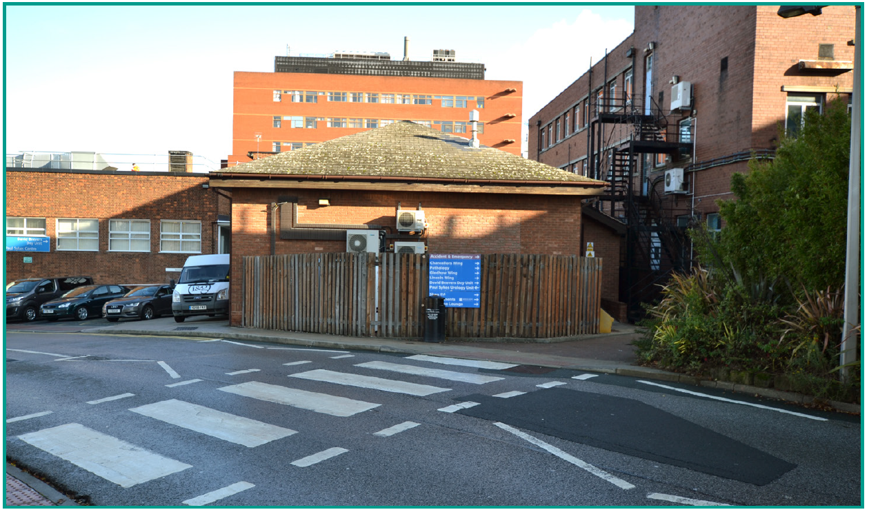 Bexley Route Outside (J46 or J47) - Cross at the second zebra crossing that you come to.