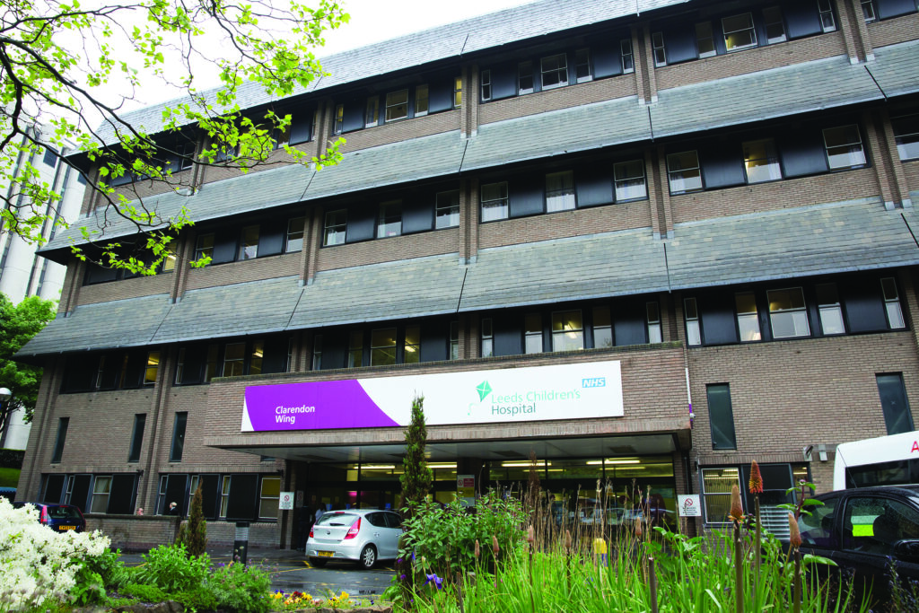 Photograph outside of Clarendon Wing at the LGI.