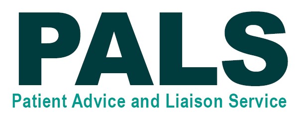 Patient Advice and Liaison Service (PALS) logo.