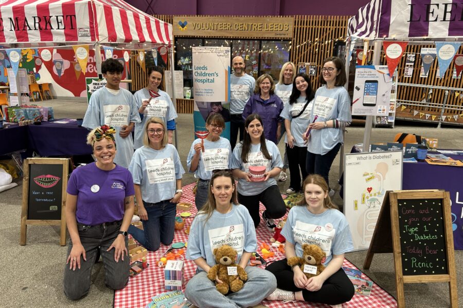 Leeds Children's Hospital Team host Super Saturday at Kirkgate Market