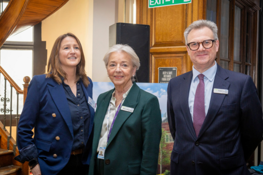 Deb Hetherington, Dame Linda Pollard, Prof Phil Wood
