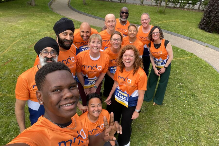 Just some of the colleagues from Leeds Teaching Hospitals who will be taking on the Leeds 10k in memory of Satpal Singh on Sunday